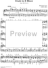 Etude in B Minor [Op. 100, No. 6]