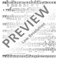 Am schönen Rhein gedenk ich dein - Bass