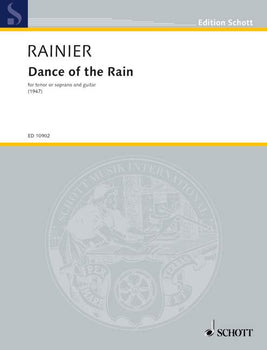 Dance of the Rain - Performing Score