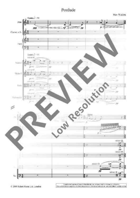 Postlude - Score and Parts