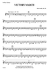 Victory March - Bb Bass Clarinet