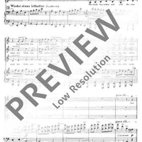 Hymnen an den Frohsinn - Score