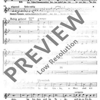 Alles ist Liebe - Choral Score