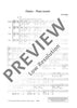 Oratio - Pater noster - Choral Score