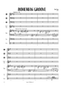 Bohemian Groove - Score