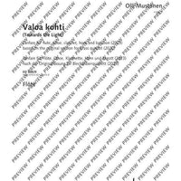 Valoa kohti (Towards the Light) - Score and Parts