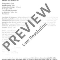 Mitten wir im Leben sind - Choral Score