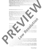 I Dream A World - Score