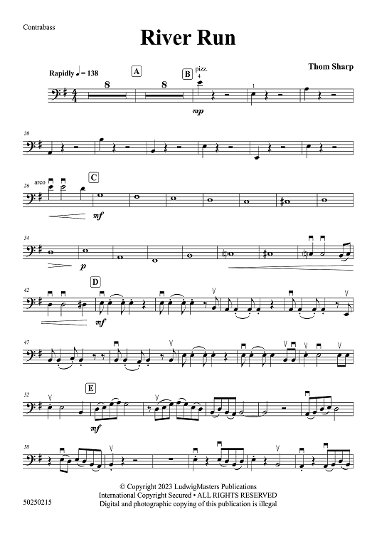 River Run - Contrabass