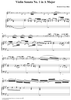 Violin Sonata No. 1 - Piano Score