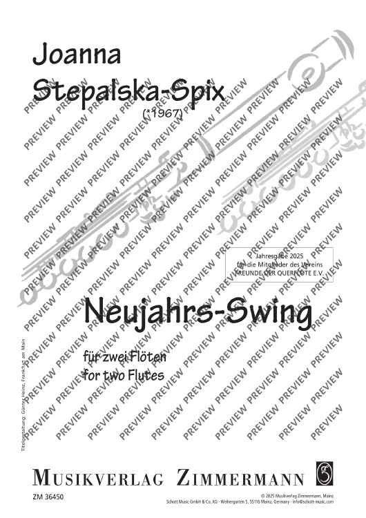 New Year's Swing - Score (also Performing Score)