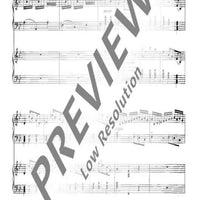 Organ Concerto No. 12 B Major - Organ Reduction