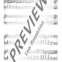 Organ Concerto No. 12 B Major - Organ Reduction