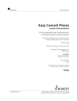 Easy Concert Pieces - Viola