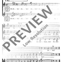 Sechs Lieder - Choral Score