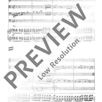 Theme with four Variations - Full Score