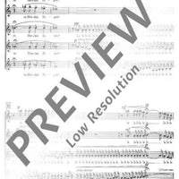 Drei französische Chöre - Choral Score