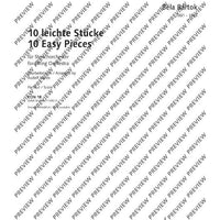 10 easy Pieces - Score