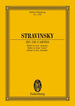 Jeu De Cartes - Full Score