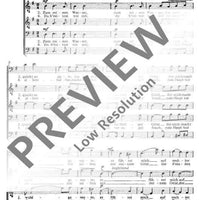 Der 23. Psalm - Choral Score