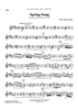 Spring-Song - from Songs Without Words, Op. 62 #6 - Bb Clarinet 1
