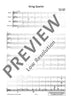 String Quartet - Score and Parts
