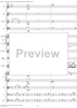 Violin Concerto No. 1, Movement 1 - Score