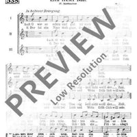 Ein freier Mut - Choral Score