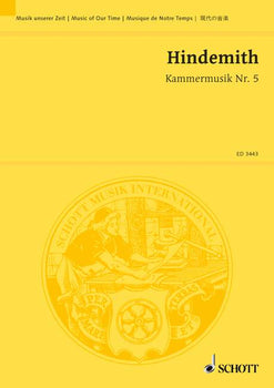 Chamber music No. 5 - Full Score