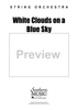 White Clouds on a Blue Sky - Full Score