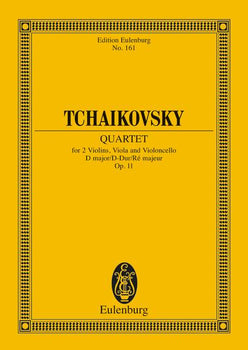 String Quartet No. 1 D major - Full Score
