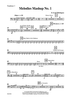 Melodies Mashup No. 1 - Trombone 3