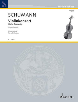 Violin Concerto in D minor - Piano Score With Solo Part