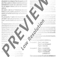 Kreuzpunkte - Performing Score