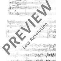 Chamber sonata - Score and Parts