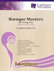 Baroque Masters - for String Trio - Viola