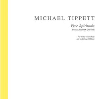 Five Spirituals - Choral Score