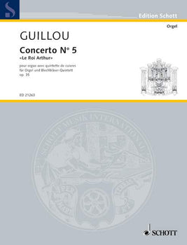 Concerto N° 5 "Le Roi Arthur" - Score and Parts