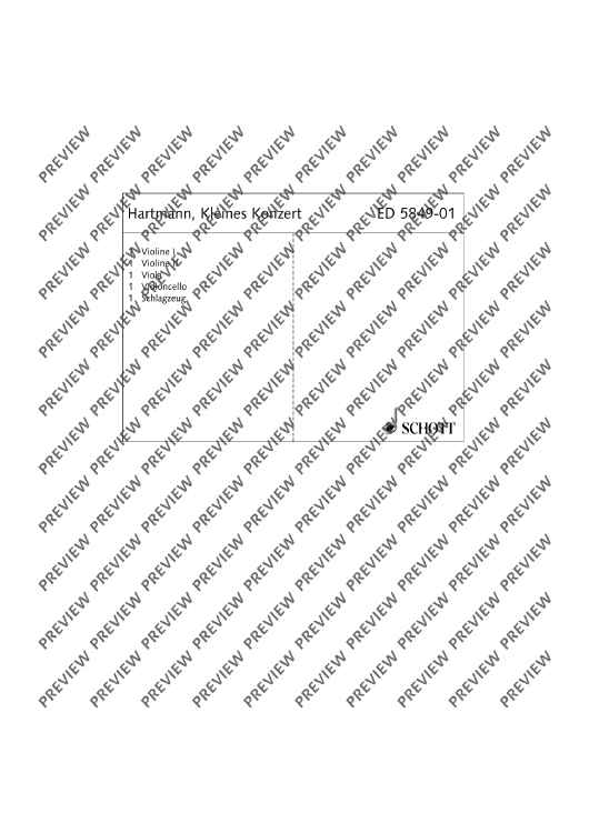 Little Concerto - Set of Parts