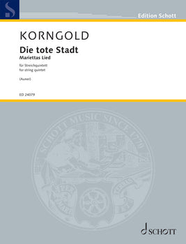 Die tote Stadt (The Dead City) - Score and Parts
