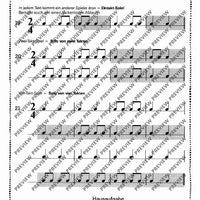 Spielmannstrommel für junge Anfänger - Performing Score