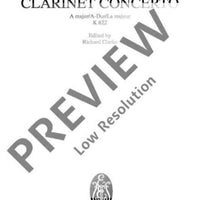 Concerto A Major - Full Score