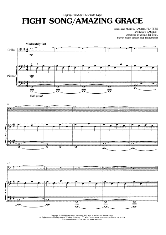 Fight Song/Amazing Grace