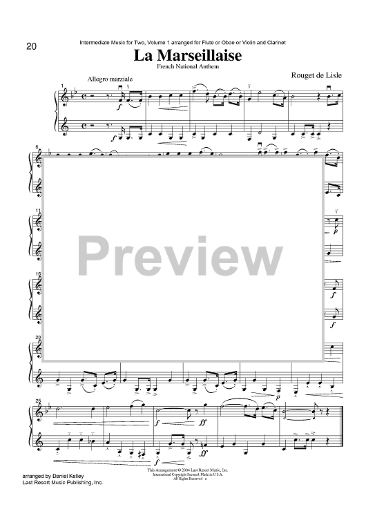 La Marseillaise - French National Anthem