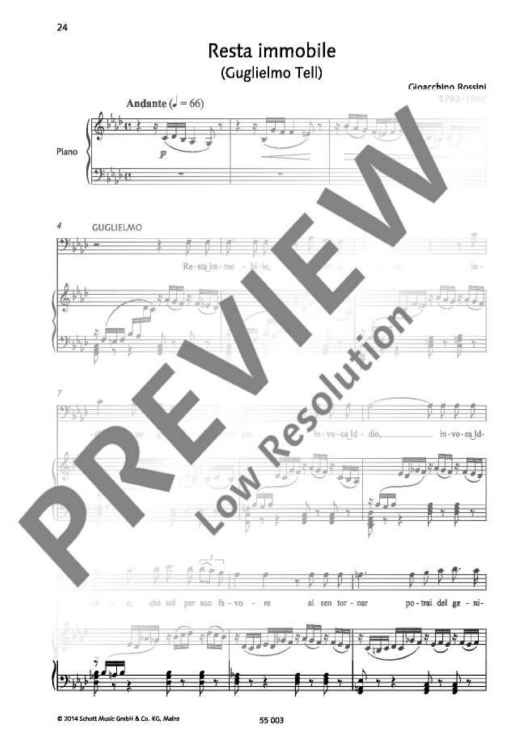 Resta immobile in A flat major