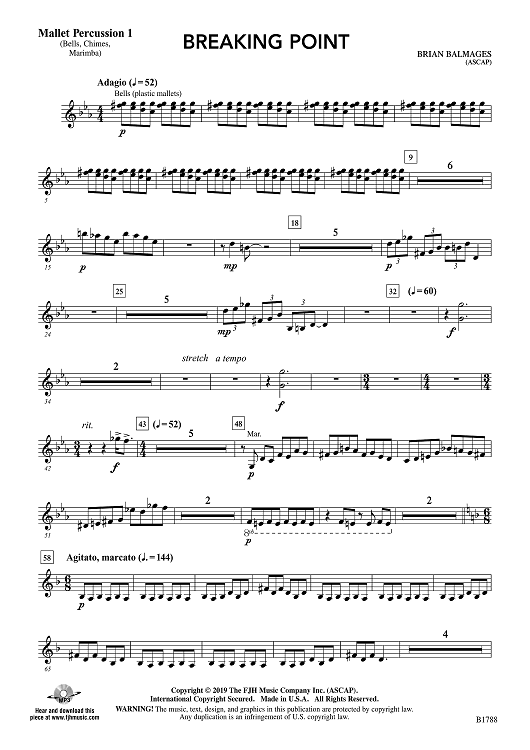 Breaking Point - Mallet Percussion 1