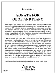 Sonata for Oboe and Piano