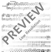 Trois comiques - Choral Score