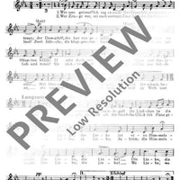 Wer uns getraut - Alto