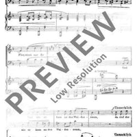 Drei Porträtstudien - Score